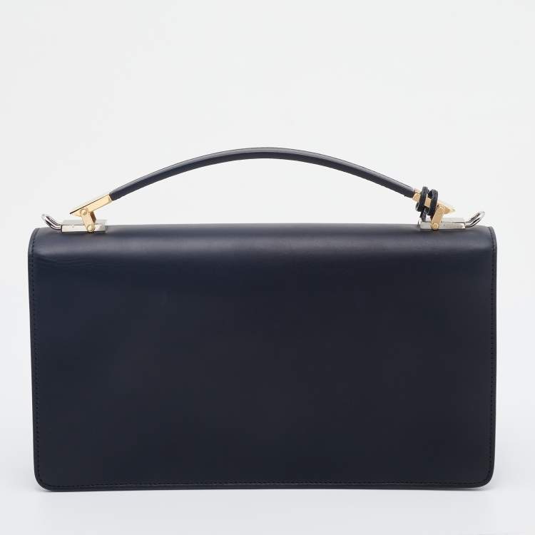 Pre Owned Balenciaga Black Leather Le Dix Cartable Top Handle Bag