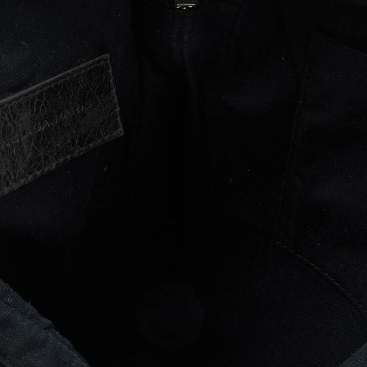 Pre Owned Balenciaga Black Leather Belt Bag