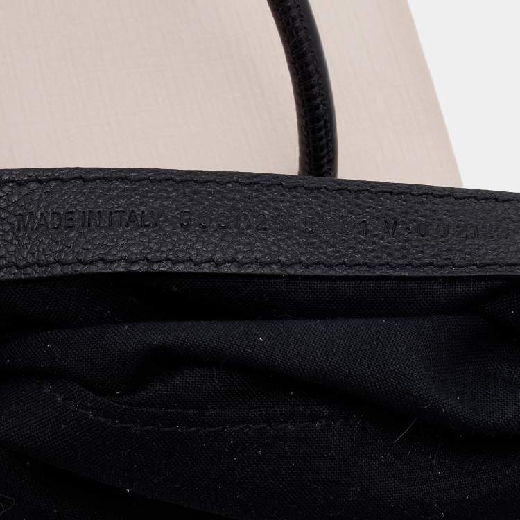 Pre Owned Balenciaga Light Pink Leather Shopping Phone Holder Bag