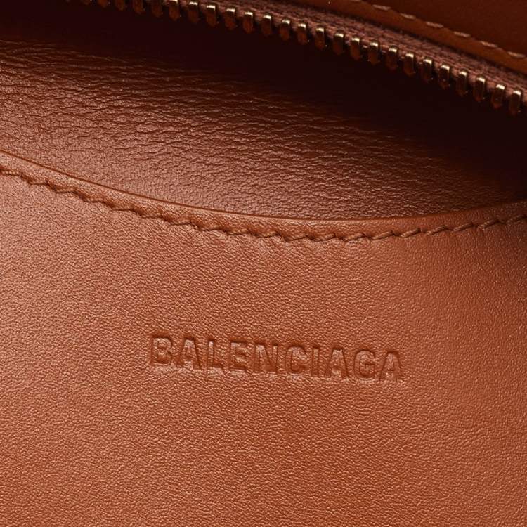 Pre Owned Balenciaga Brown Leather Small Neo Classic City Tote