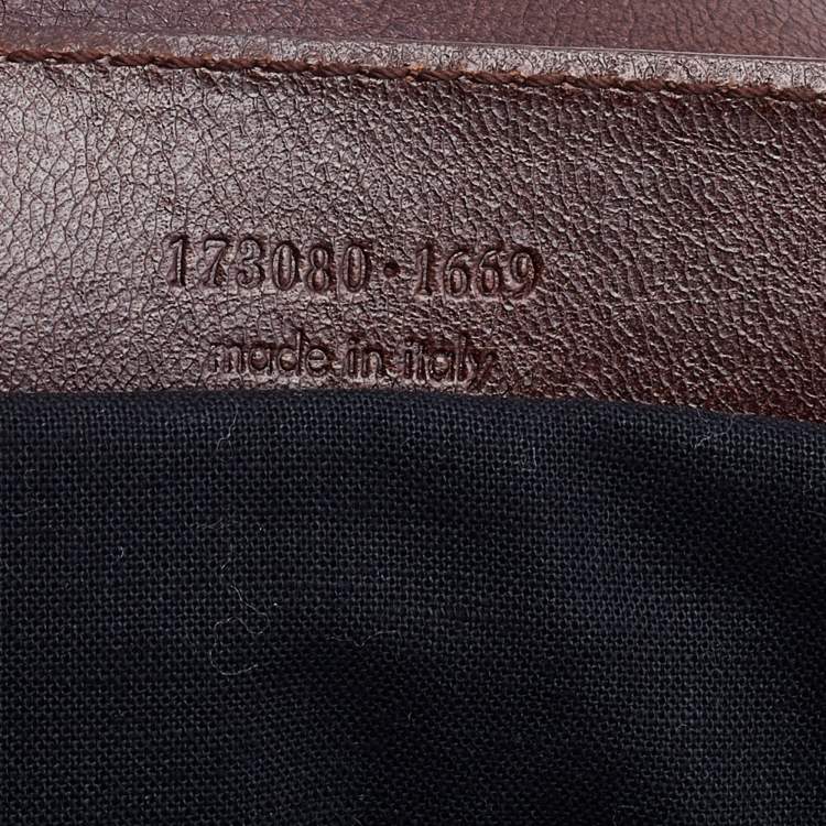 Pre Owned Balenciaga Brown Leather Giant 21 Silver Hardware Work Tote