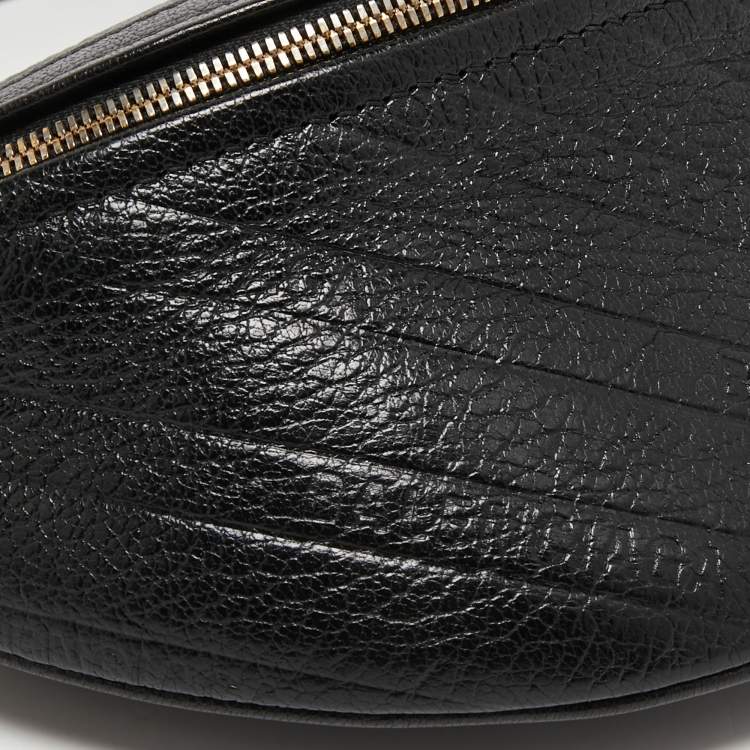 Balenciaga Black Leather Souvenir Belt Bag Balenciaga | The Luxury Closet