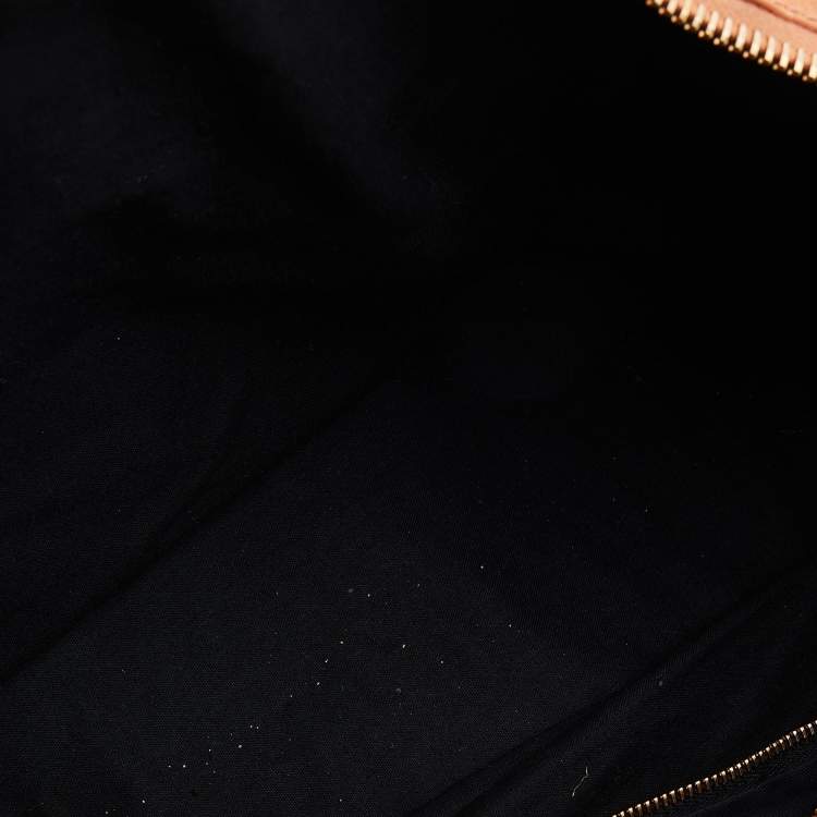 Pre Owned Balenciaga Light Orange Leather Giant 21 Gold Hardware Work Tote