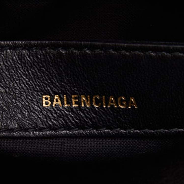 Pre Owned Balenciaga Burgundy Croc Embossed Leather Ville Satchel