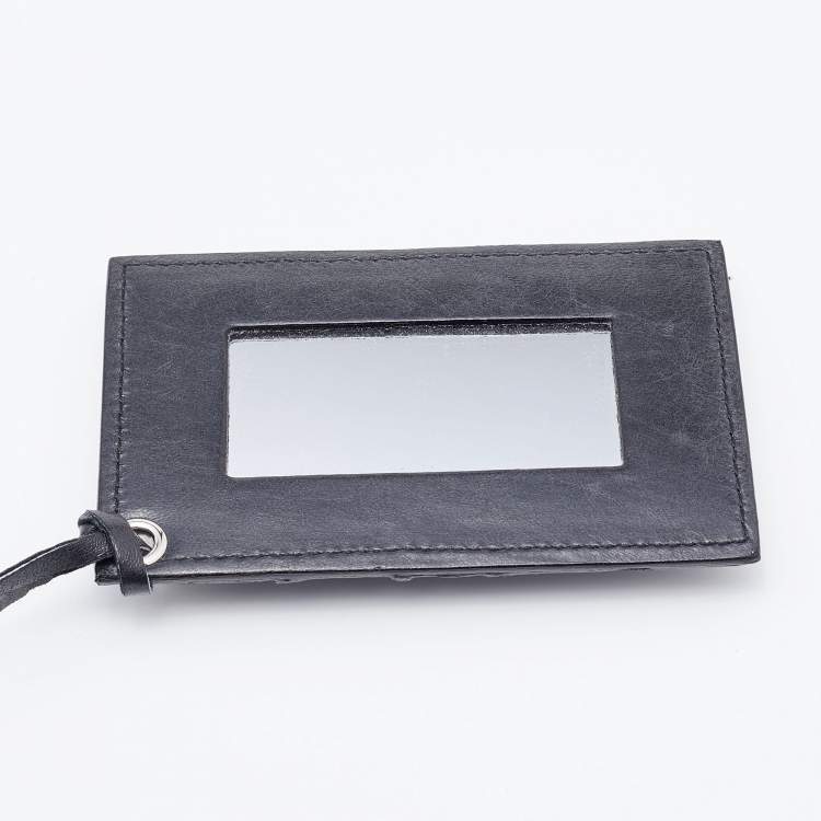 Pre Owned Balenciaga Black Quilted Chevre Leather Matelassé GM Bag