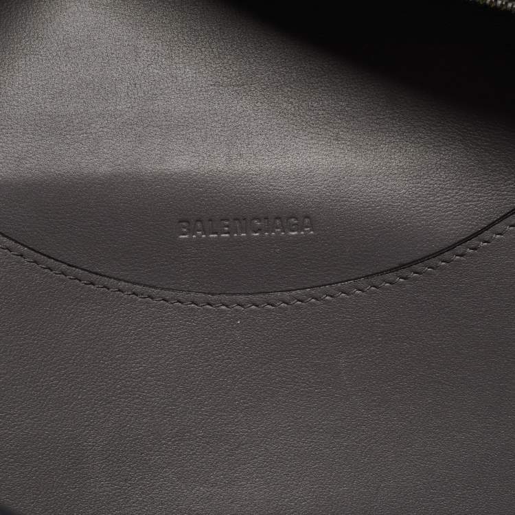 Pre Owned Balenciaga Grey Leather Small Neo Classic Tote