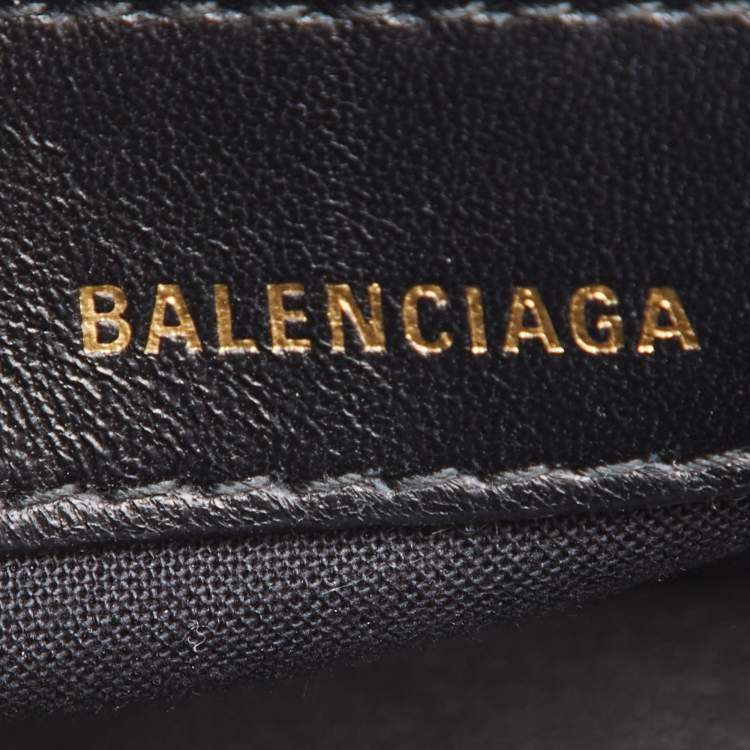 Pre Owned Balenciaga White Leather XXS Ville Satchel
