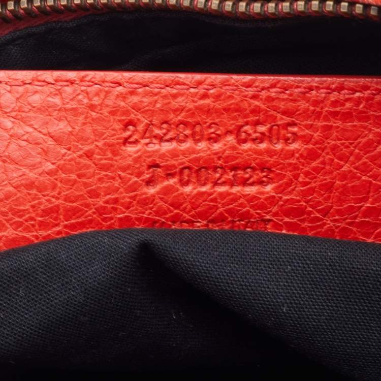 Pre Owned Balenciaga Rose Corail Leather Classic Hip Crossbody Bag