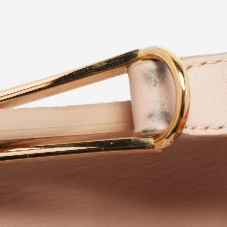 Pre Owned Balenciaga Pink Leather Le Dix Cartable Top Handle Bag