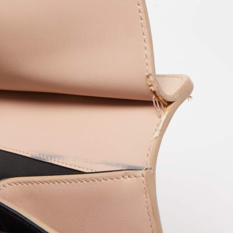 Pre Owned Balenciaga Pink Leather Le Dix Cartable Top Handle Bag