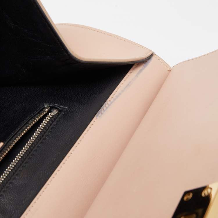 Pre Owned Balenciaga Pink Leather Le Dix Cartable Top Handle Bag