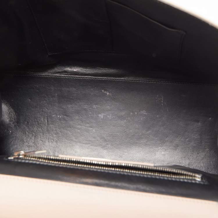 Pre Owned Balenciaga Pink Leather Le Dix Cartable Top Handle Bag