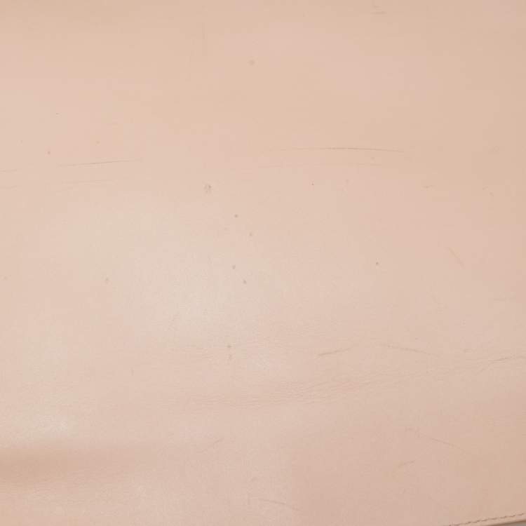 Pre Owned Balenciaga Pink Leather Le Dix Cartable Top Handle Bag