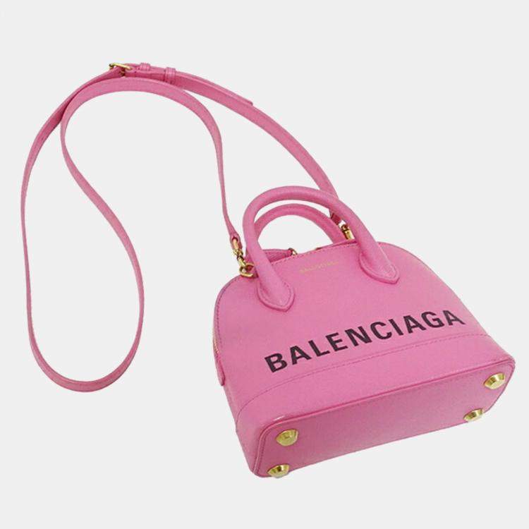 Balenciaga Pink Leather XXS Ville Satchel Balenciaga | TLC