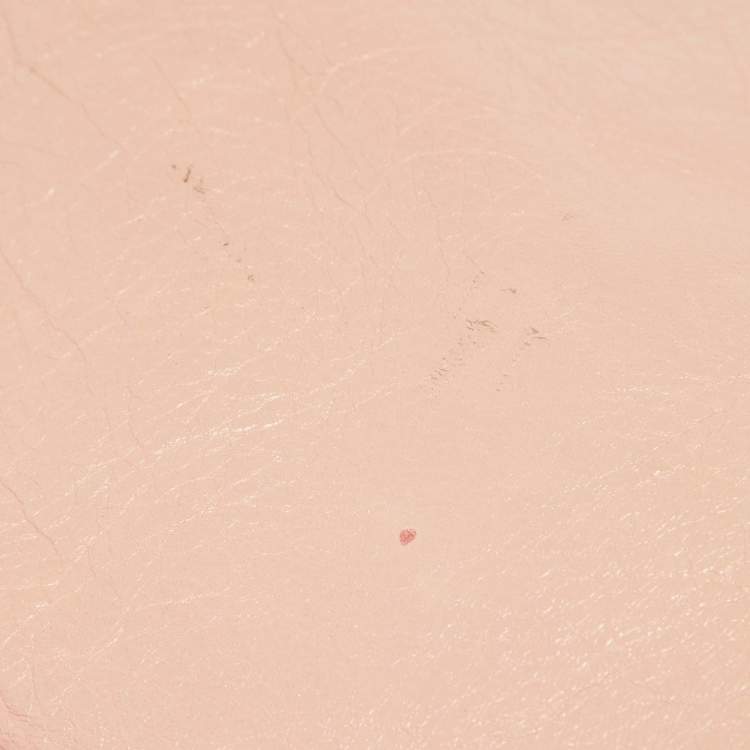 Pre Owned Balenciaga Rose Peche Leather RH Velo Bag