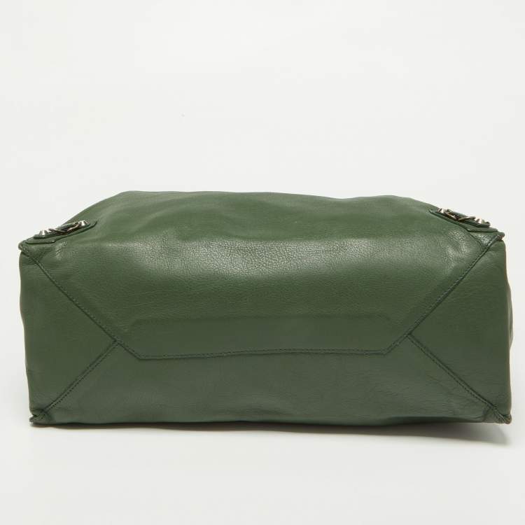 Pre Owned Balenciaga Cypress Leather Papier A4 Tote