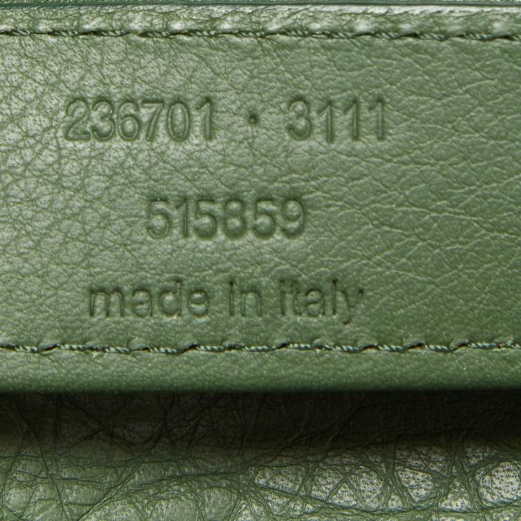 Pre Owned Balenciaga Cypress Leather Papier A4 Tote