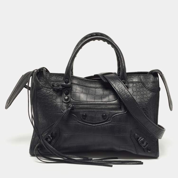 Balenciaga classic city cheap small leather shoulder bag