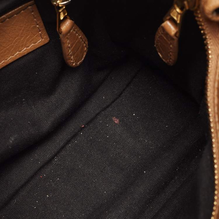 Pre Owned Balenciaga Brown Leather Mini Classic City Bag