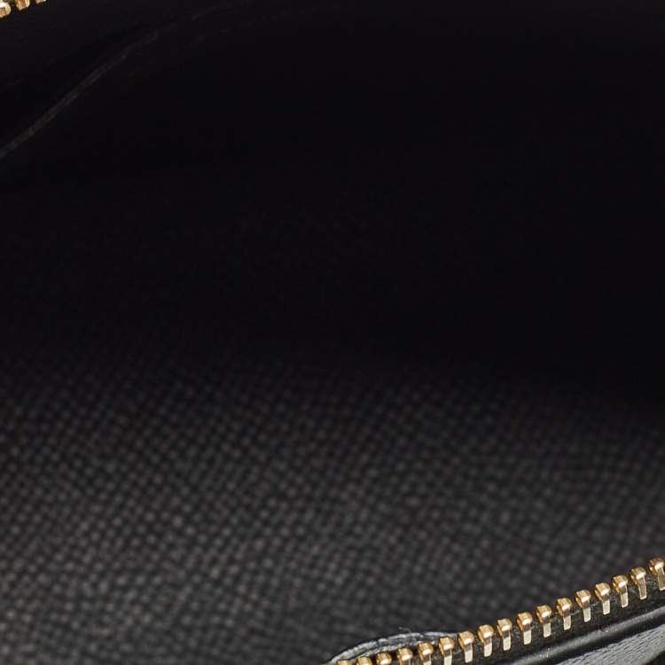 Pre Owned Balenciaga Black/White Leather XXS Ville Satchel 