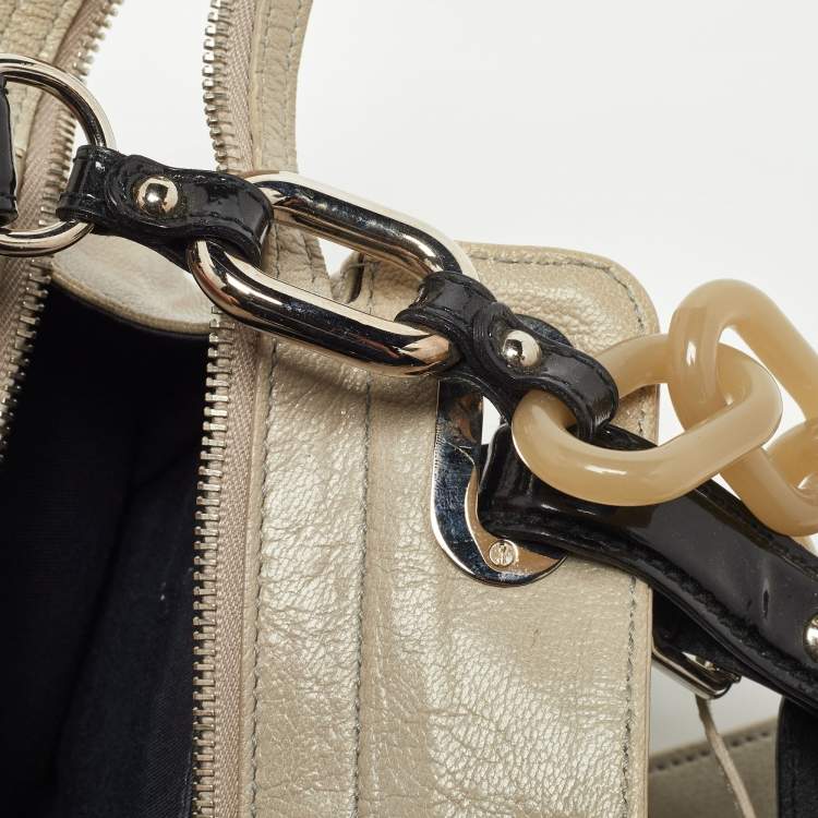 Pre Owned Balenciaga Multicolor Leather Cherche Midi Shoulder Bag