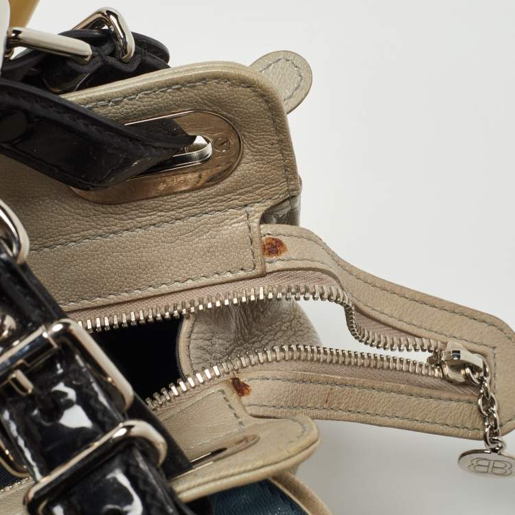 Pre Owned Balenciaga Multicolor Leather Cherche Midi Shoulder Bag