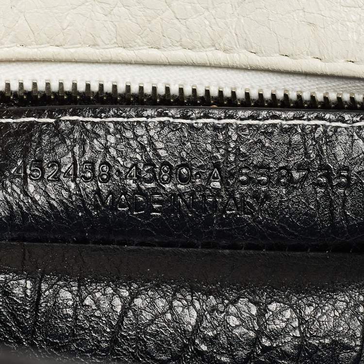 Pre Owned Balenciaga Multicolor Leather XS Bazar Stripe Tote