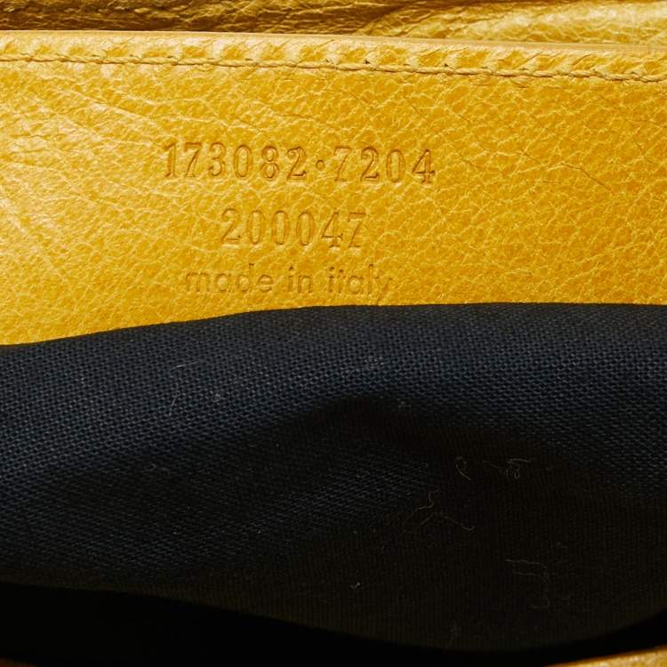 Pre Owned Balenciaga Yellow Leather SGH Part Time Tote