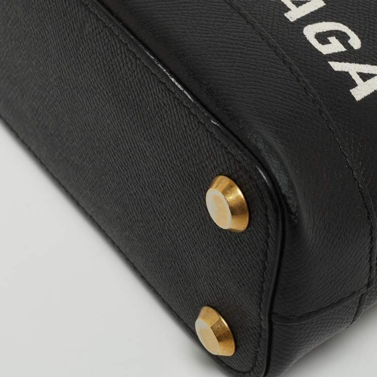Pre Owned Balenciaga Black Leather XXS Ville Satchel