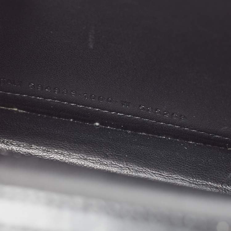 Pre Owned Balenciaga Black Leather XS Sharp Belt Bag