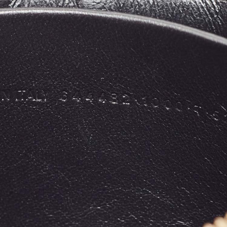 Pre Owned Balenciaga Black Leather Neo Classic Small Pouch