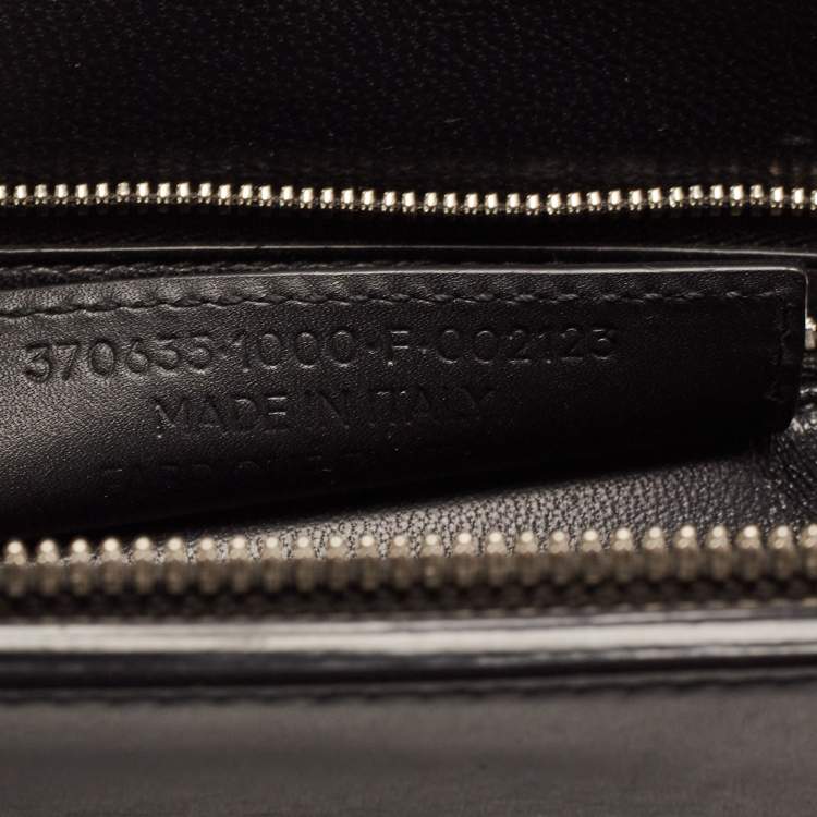 Pre Owned Balenciaga Black Leather Le Dix Cartable Top Handle Bag
