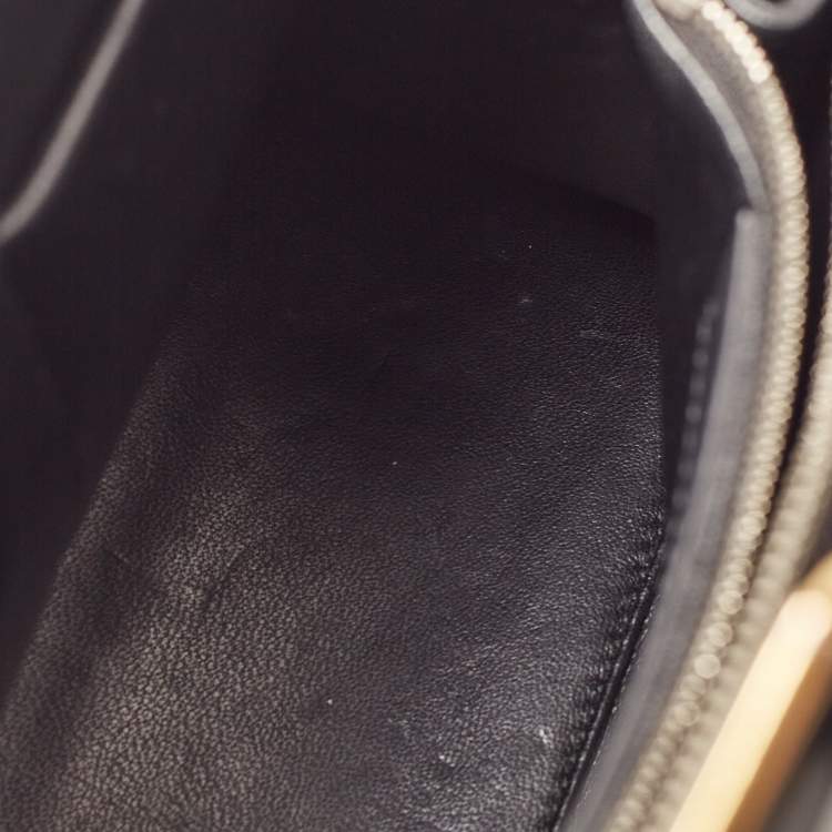 Pre Owned Balenciaga Black Leather Le Dix Cartable Top Handle Bag