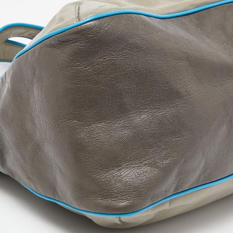 Pre Owned Balenciaga Tri Color Cherche Chain Shoulder Bag