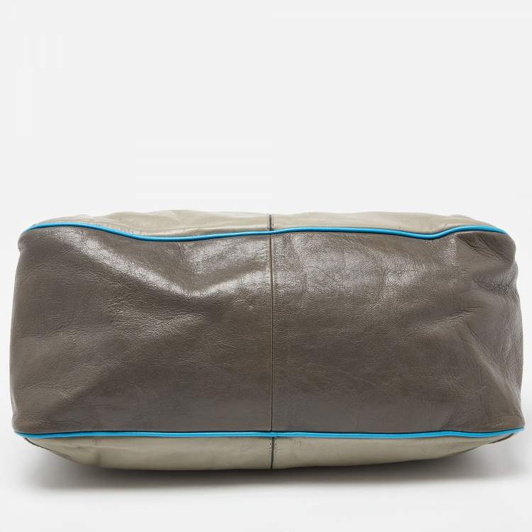 Pre Owned Balenciaga Tri Color Cherche Chain Shoulder Bag