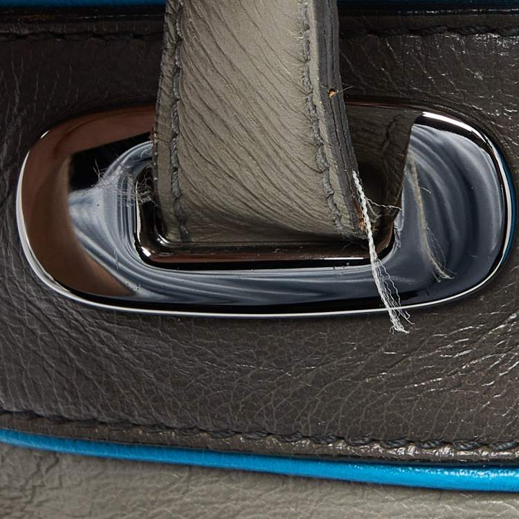 Pre Owned Balenciaga Tri Color Cherche Chain Shoulder Bag