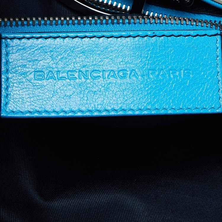 Pre Owned Balenciaga Tri Color Cherche Chain Shoulder Bag