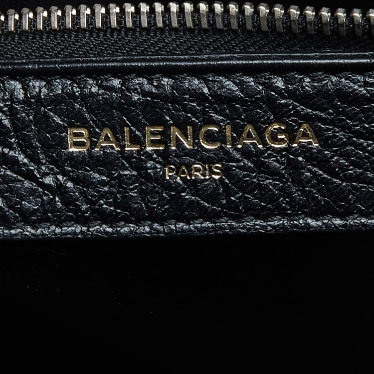 Pre Owned Balenciaga Multicolor Graffiti Leather Bazaar Tote