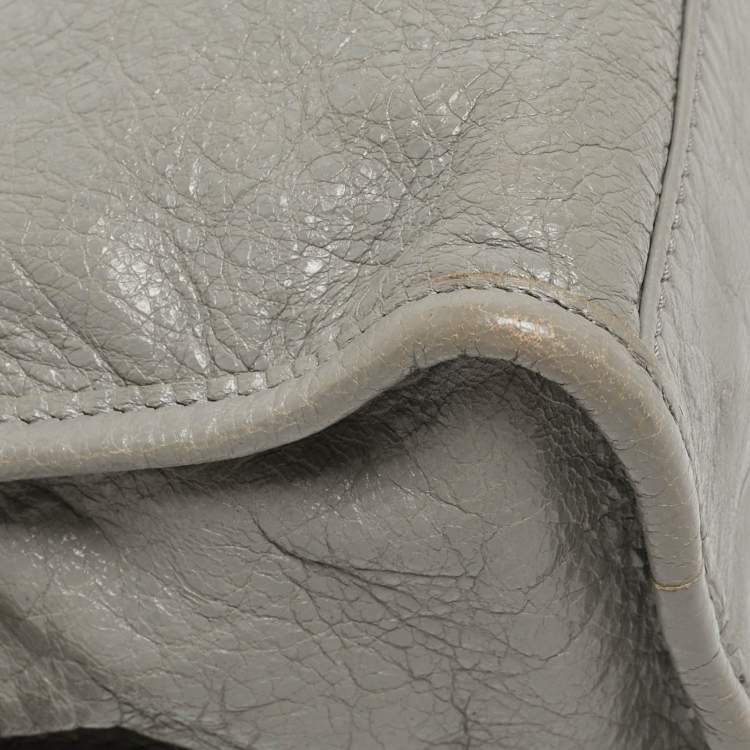 مملوكة مسبقًا Balenciaga Ciment Leather Mini RH City Tote