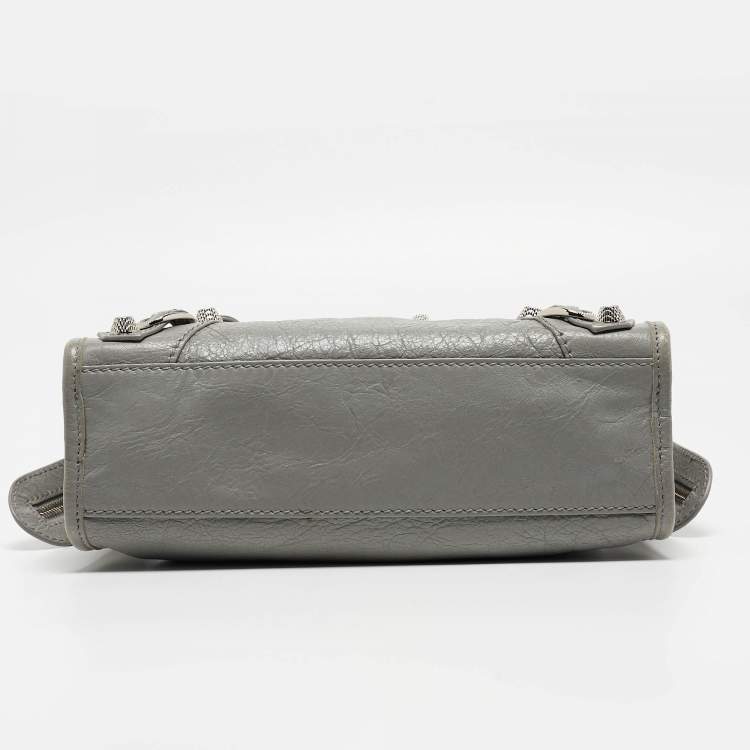 مملوكة مسبقًا Balenciaga Ciment Leather Mini RH City Tote