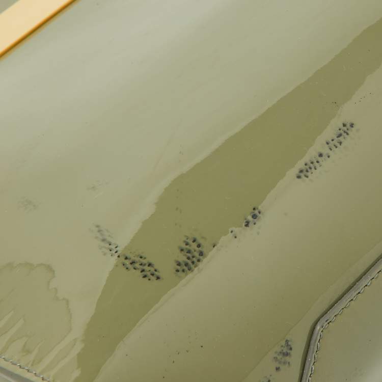 Pre Owned Balenciaga Grey Patent Leather Small Cable Shopper Tote