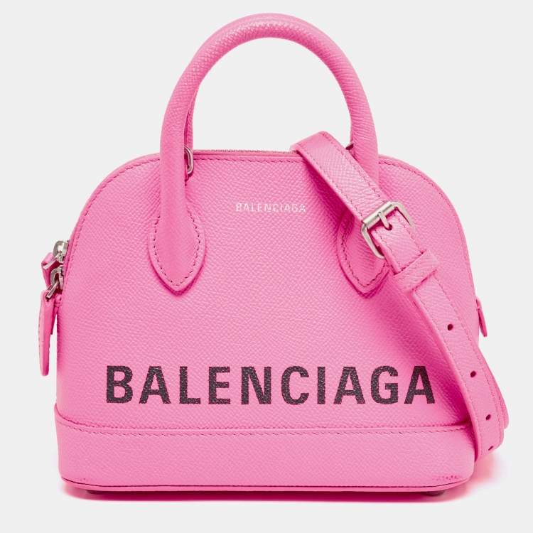 Neon pink cheap balenciaga bag