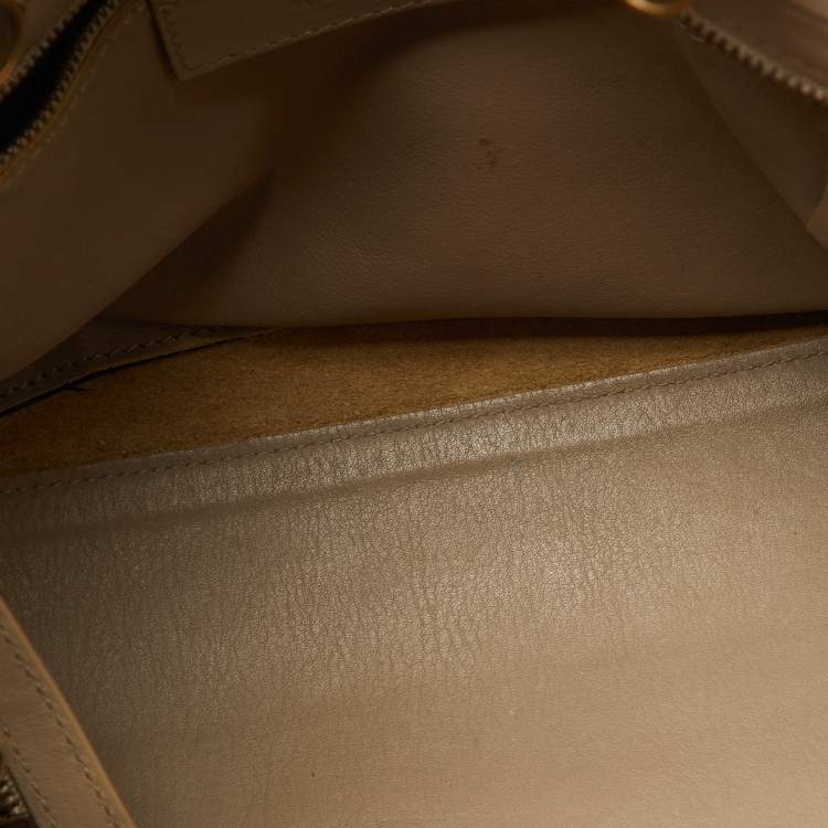 Pre Owned Balenciaga Gris Glace Leather Blackout Classic City Bag