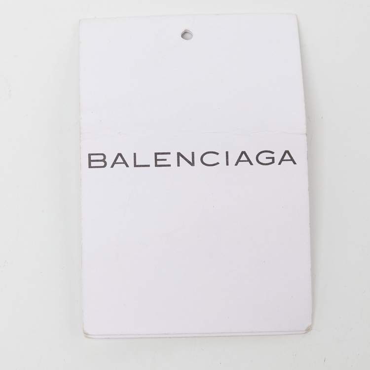Pre Owned Balenciaga Red Leather Convertible Bracelet Bag
