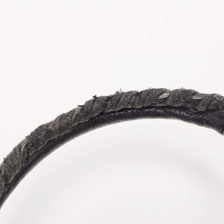 Pre Owned Balenciaga Black Leather RGH Town Bag