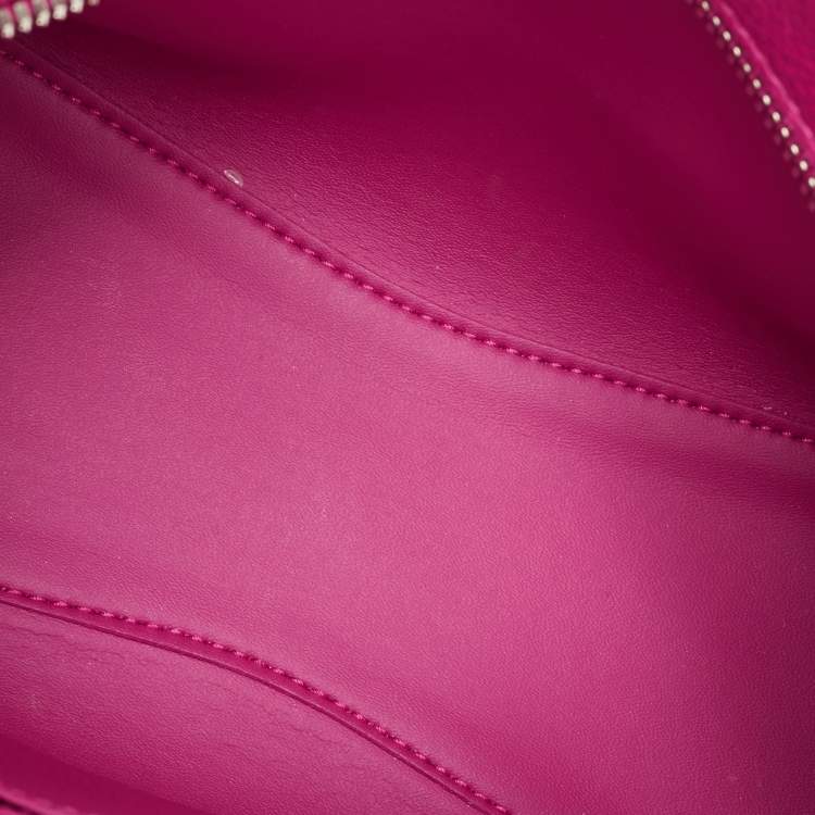 Pre Owned Balenciaga Pink Leather Mini Neo Classic Bag