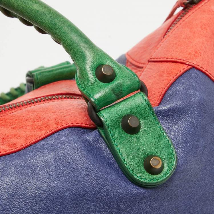 Pre Owned Balenciaga Multicolor Leather RH Work Tote