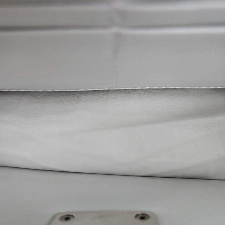 Pre Owned Balenciaga White Patterned Leather XS Gossip Shoulder Bag