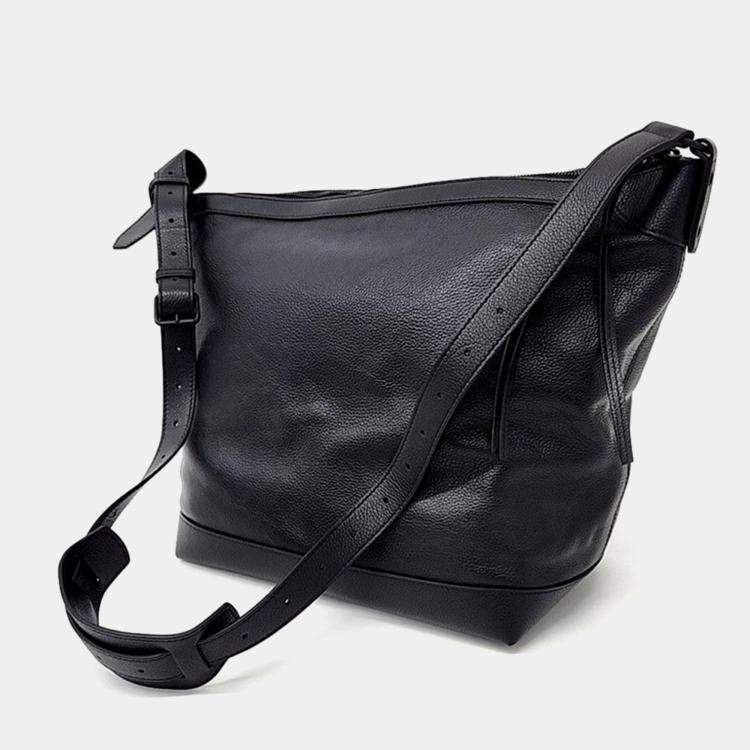 Balenciaga Black Leather Neo Classic Hobo Bag Balenciaga TLC