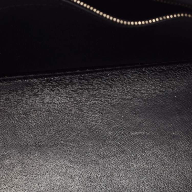 Pre Owned Balenciaga Navy Blue Leather Small Ville Bag